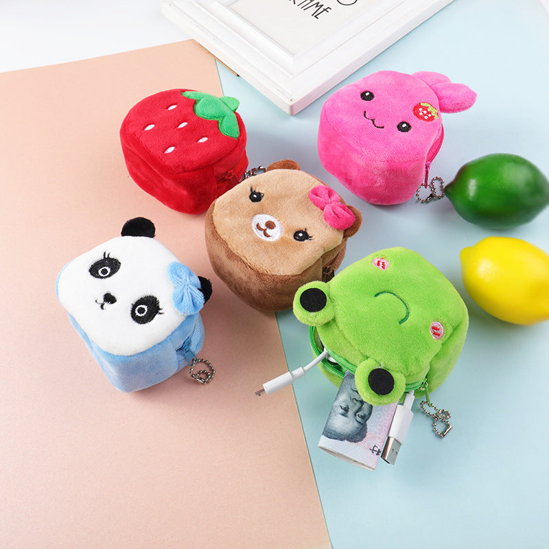 Wholesale Cartoon Plush Wallet